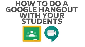 How to do a Google Hangout with students