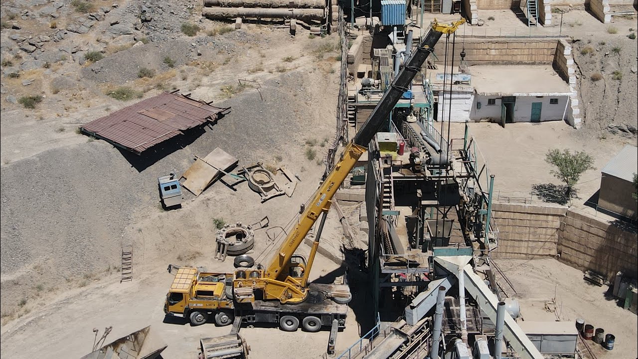 Демонтаж, Монтаж Дробилки Автокраном XCMG 65 тонн