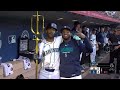 Colt Emerson and Julio Rodríguez homer in the SAME inning 🔱 (Mariners have 4 HR in 3 innings 😳)