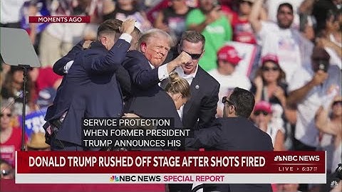Spectator killed, suspected gunman dead | Trump rally shooting
