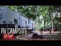 How To Setup Your RV Campsite! RV for beginners