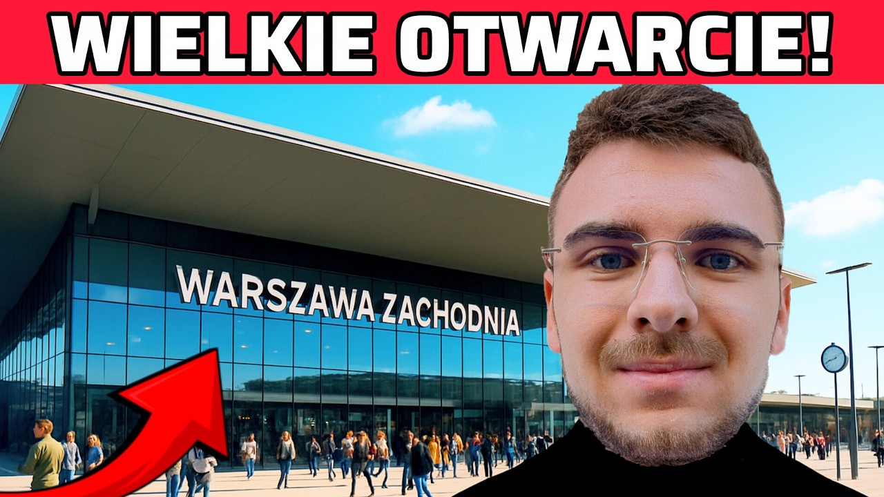 SZOK! Takiego DWORCA w Polsce Jeszcze Nie Było - Warszawa Zachodnia Po Przebudowie!