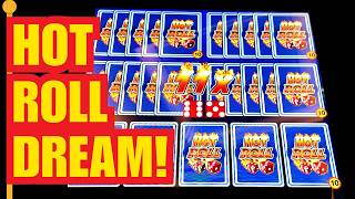 47 Minutes of HIGH LIMIT Hot Roll - $50 to $30 a Spin - DDB and Deuces Wild Bonus