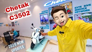 2026 मे ये scooter है Best 👌🏻 😱Chetak C3502 review by vaidik verma 