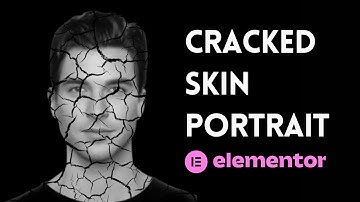 How to Create Cracked Skin Portrait in Elementor 2022 | WordPress Tutorial 2022
