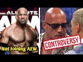 Goldberg not joining aew big controversy