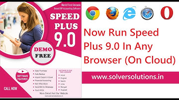 How to Run Speed Plus 9.0 in Web Browser (English Video). Access From Anywhere Anytime. On Cloud.
