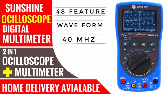 MULTIMÈTRE NUMÉRIQUE INTELLIGENT SUNSHINE DT-19N - Volta Technology