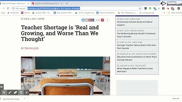 How to make MLA citations in Easy Bib