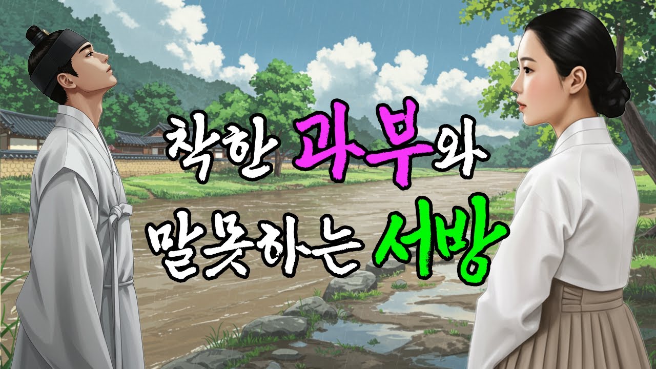 벙어리 서방과 효심 가득한 과부 부인 | 야담·민담·전설·설화·옛날이야기·청춘야담