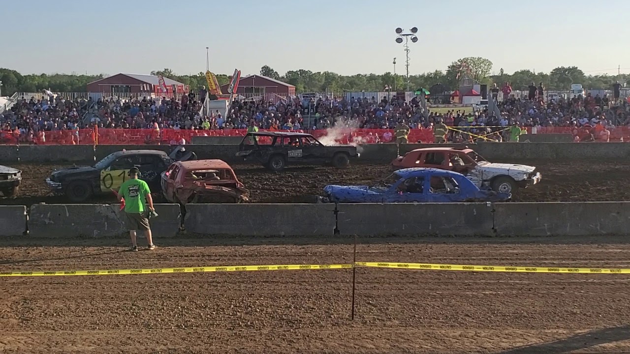 Montgomery county demo derby 2019 YouTube