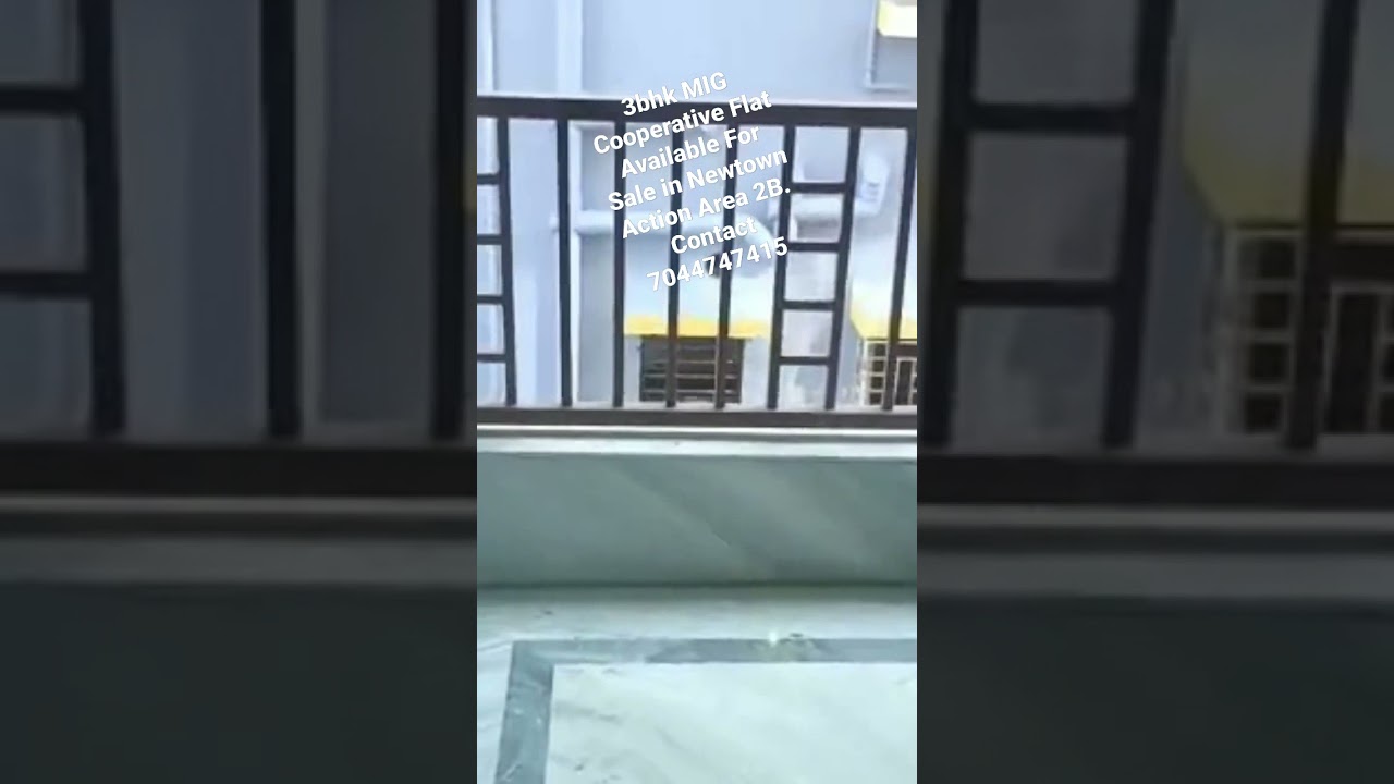 3bhk MIG Cooperative Flat Available For Sale in Newtown Action Area 2B