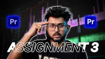 ASSIGNMENT 3⚡| Tharun Speaks Video editing Cohort🔥