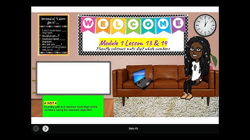 Module 1 Lesson 13 & 14 (subtracting using the standard algorithm)