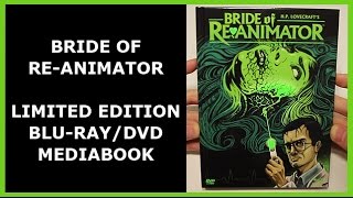 Bride Of Re-Animator - Limited 3-Disc Blu-Raydvd Mediabook Unboxing