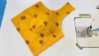 4 tucks blouse Cutting and Stitching | Sada Blouse Ki Cutting | Four Tuck Blouse Cutting