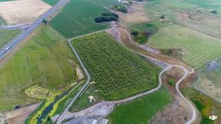 Fall in Cache Valley Utah Via Drone