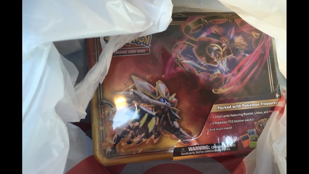 EARLY Pokémon Sun & Moon Collectors Chest!