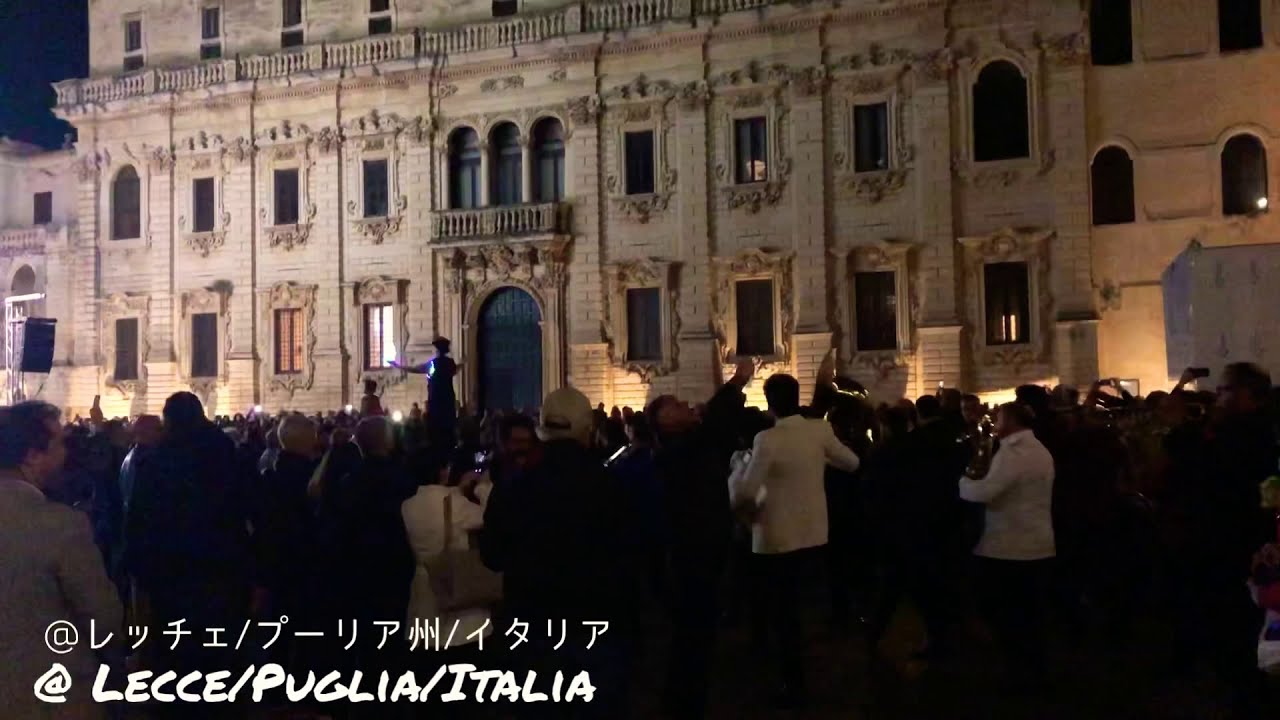 レッチェのルミナリエ Luminarie At Lecce Puglia Italy Youtube