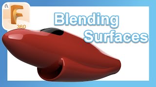 Surface Mastery Part 18 | Using Surfaces To Blend Multiple Shapes Together #fusion