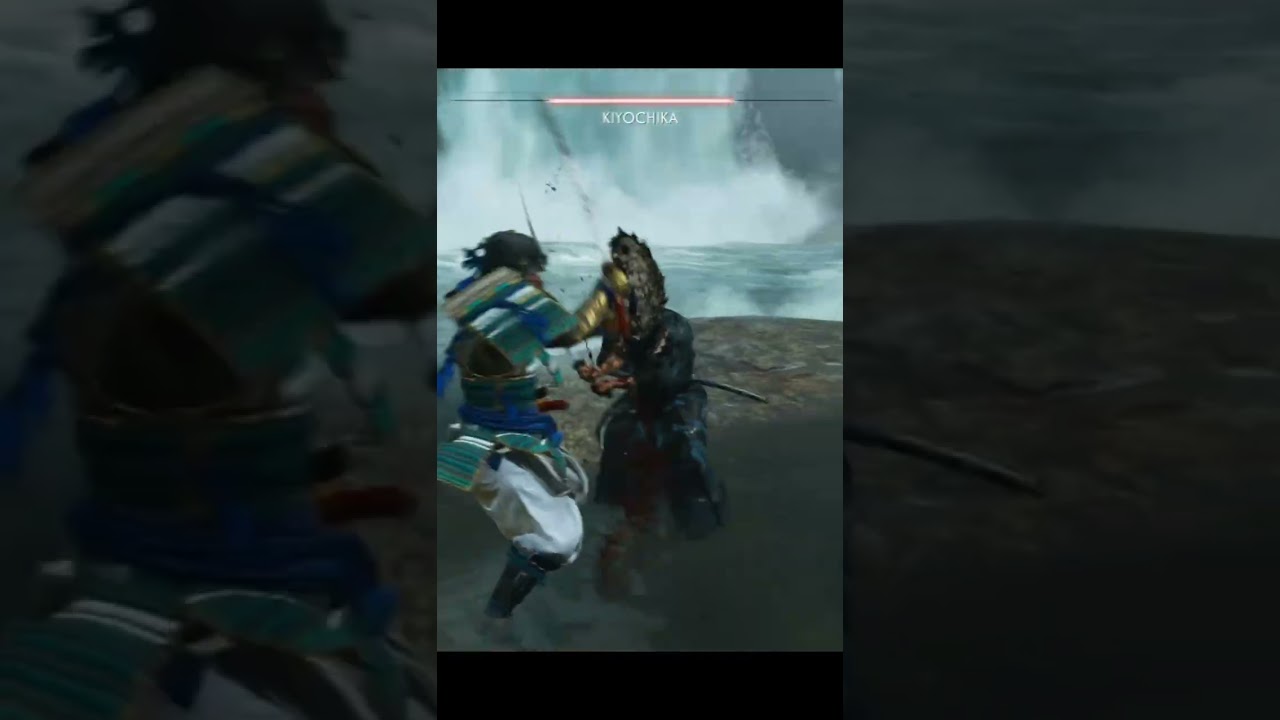 Ghost of Tsushima | DUEL UNDER FALLING WATER  | #ghostoftsushima  #bossfight