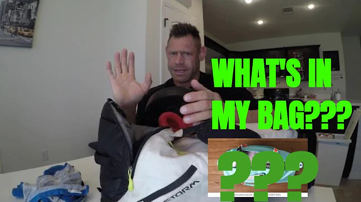 Whats in my bag? And pre workout meal with Brent W...