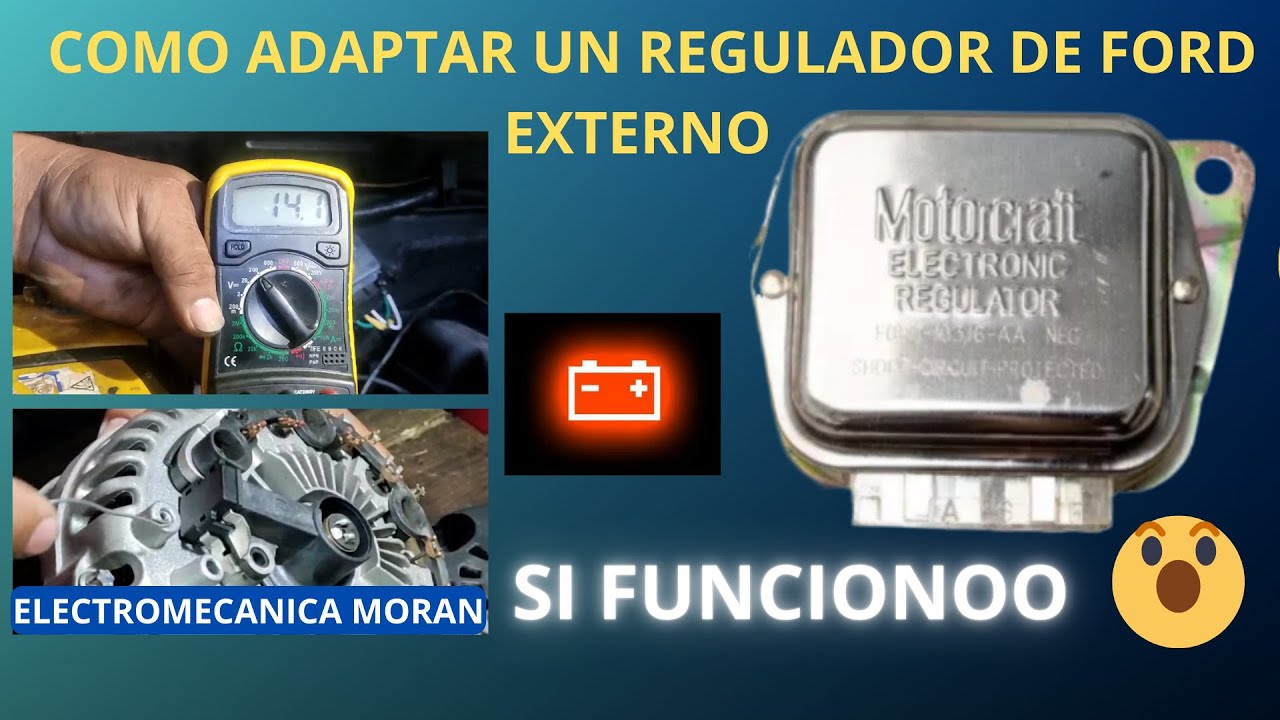 REGULADOR DE FORD, COMO ADAPTAR A UN ALTERNADOR DE LA GREAT WALL