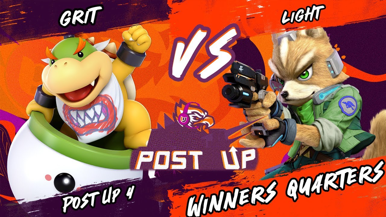 Post Up 4 Winners Quarters Light (Fox) vs GRIT (Bowser Jr)