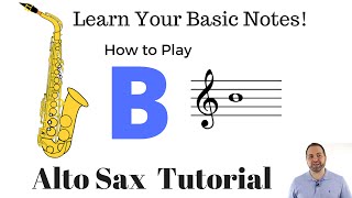 Basic 5 Note Scale for Alto Sax: Beginner Tutorial 