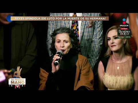 Patricia Reyes Spíndola se RETIRA de conferencia de prensa tras la muerte de su hermana | DPM