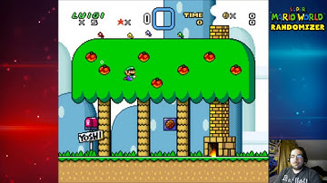 Super Mario World Randomizer (96-Exit, Awesome) Part 1 -  An Awesome Seed