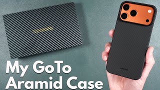Iphone 17 Pro Max 600D Aramid Fiber Minimalist Case By Thinborne Drop & Scratch Test