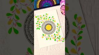 Mandala Art💖✨#art #drawing #mandalaart #satisfying #explore #shorts