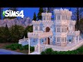I built a CASTLE using only base game and Castle Estate kit! | The Sims 4: Speed build (NO CC)