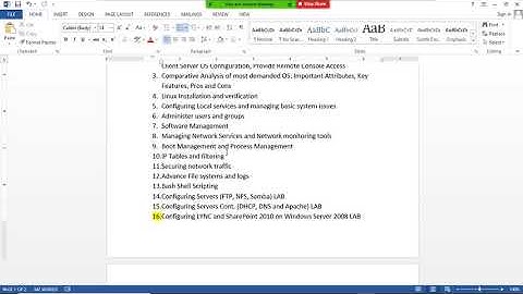 01- Outline of System and Network Administration