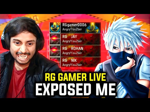 RG GAMER EXPOSED🤯😱 NO MORE ANGRY YOUTUBER💔😨 @RGGamerLive class=