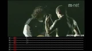 RHCP - Californication solos Live - Seoul, Korea  (2002) John Frusciante - TABS