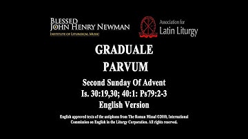 Second Sunday of Advent English Version