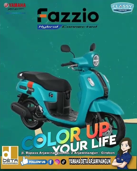 Kereeen nih Yamaha Fazzio