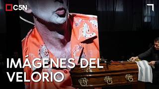 ÚLTIMO ADIÓS: Aparecieron las PRIMERAS FOTOS DEL VELATORI...