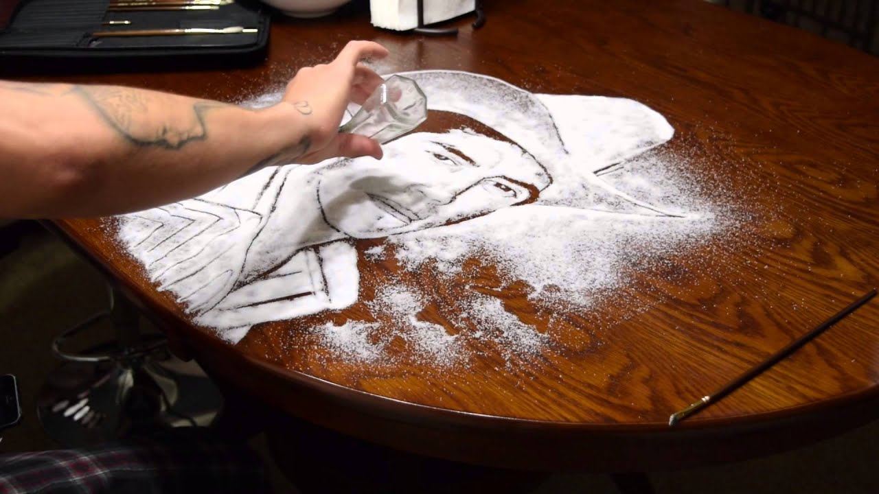 salt art gallery istanbul Chalino Sanchez Retrato en Sal / Salt Art