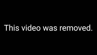 [Video Removed by YouTube]