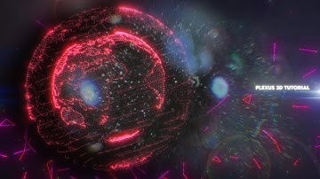 Plexus 3D Object Tutorial (After effects)