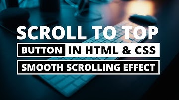 Scroll To Top Button using HTML & CSS only | CodingNepal