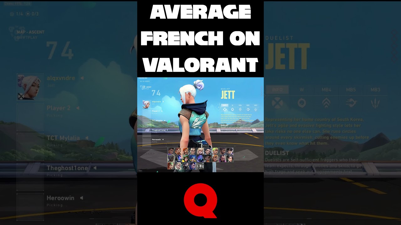 AVERAGE FRENCH on VALORANT 💀