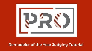 PRO Judging Tutorial