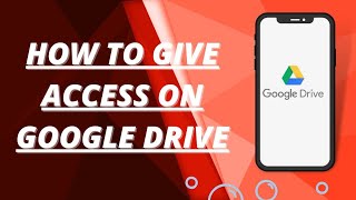 How To Give Access To Google Drive screenshot 3
