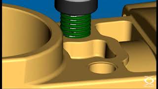 HeliCoil Tangless inserts - Animation