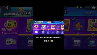 Yan Hesabıma Brawl Pass aldım !🎫