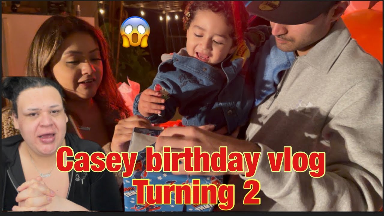 Casey birthday vlog turning 2